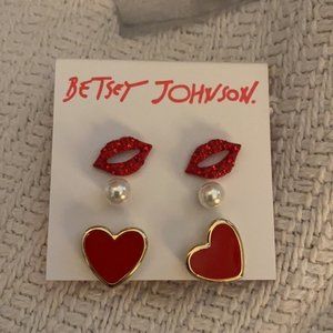 Lip Stud Earring Set
